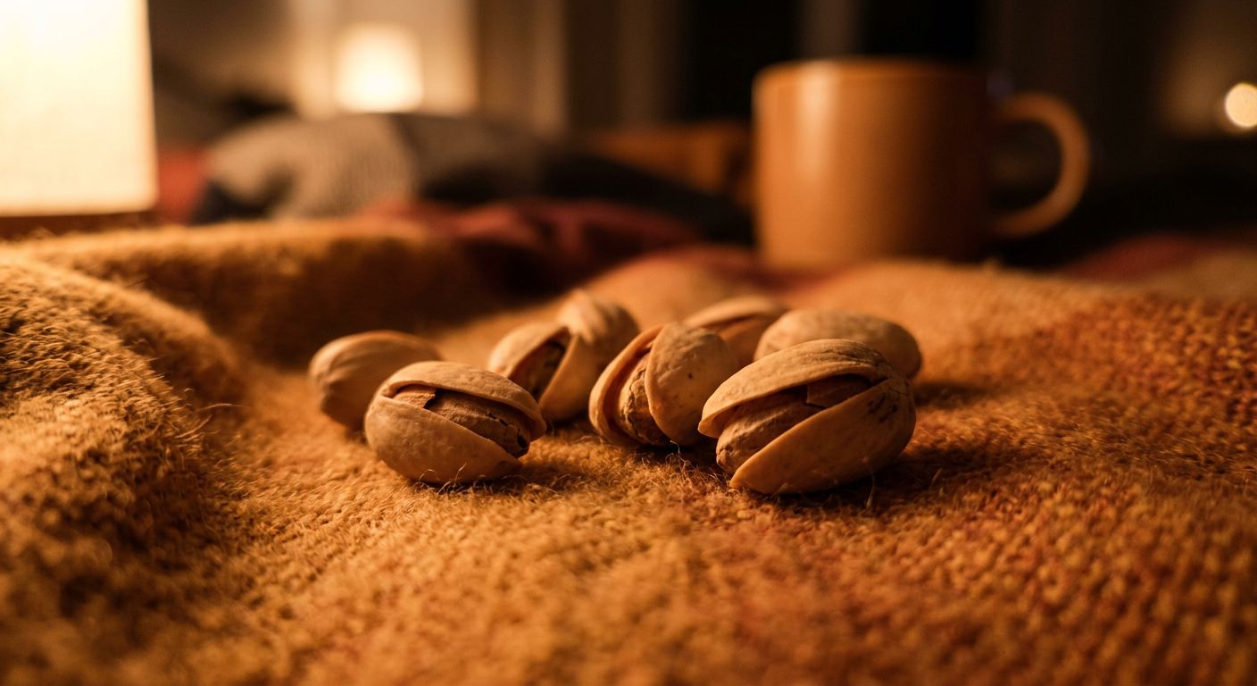 قشر الفستق في المنام